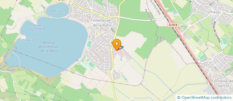 localisation de l'entreprise SOCIETE D'ETANCHEITE VILLENEUVOISE  VILLENEUVE-DE-LA-RAHO