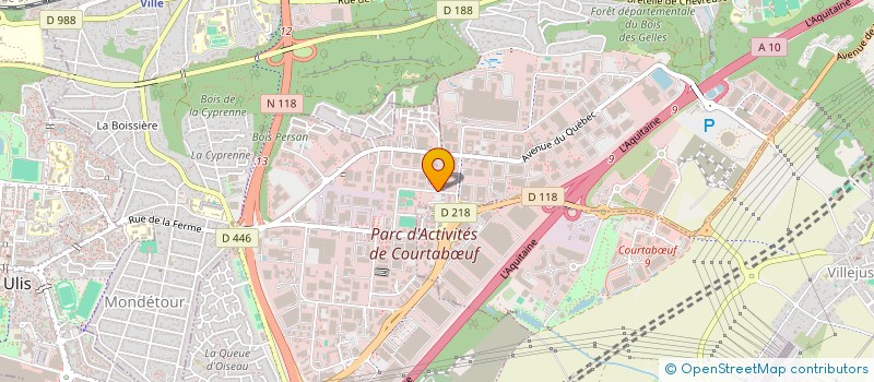 localisation de l'entreprise SOCIETE D'ETIQUETAGE D'IMPRESSION ET DE CONDITIONNEMENT à LES ULIS