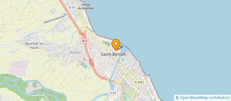 localisation de l'entreprise SOCIETE D'ETUDE à SAINT-BENOIT