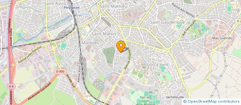 localisation de l'entreprise SOCIETE D'ETUDE DES SOURCES DE NEUWILLER à PERPIGNAN