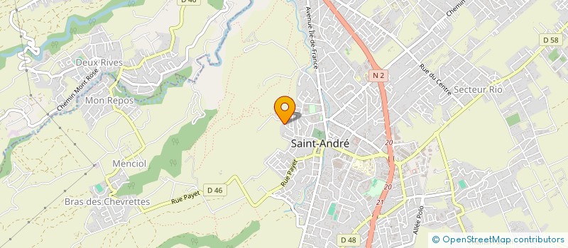 localisation de l'entreprise SOCIETE D'ETUDE ET CONSTRUCTION BATIMENT à SAINT-ANDRE