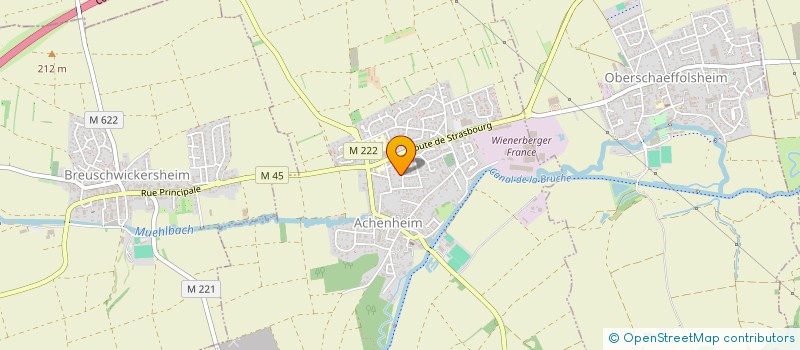 localisation de l'entreprise SOCIETE D'ETUDE ET DE CONCEPTION HECKEL à ACHENHEIM