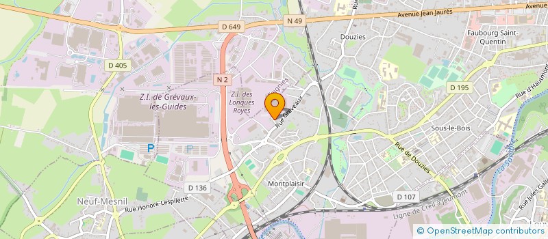 localisation de l'entreprise SOCIETE D ETUDE ET DE MONTAGE à ASSEVENT