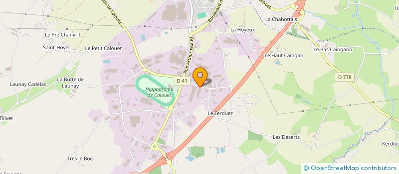 localisation de l'entreprise SOCIETE D'ETUDE ET DE REALISATION DE COMPLEXES AGRO ALIMENTAIRES à LOUDEAC
