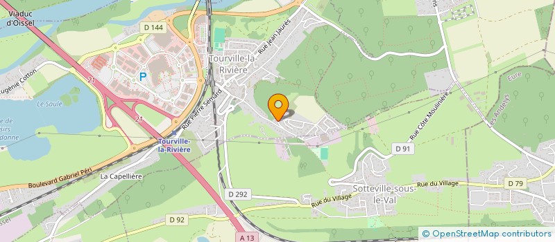 localisation de l'entreprise SOCIETE D'ETUDE ET REALISATION D'ARMOIRE ET PROCESS ELECTRIQUE  TOURVILLE-LA-RIVIERE