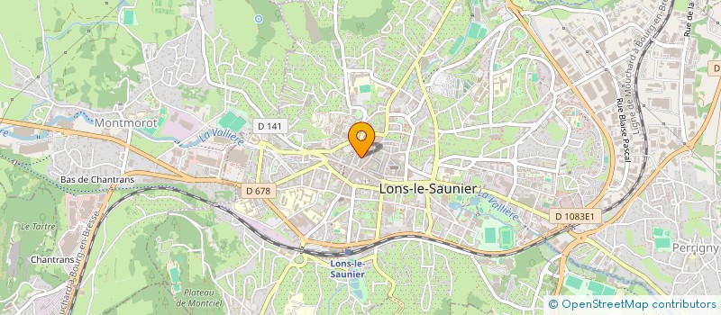 localisation de l'entreprise SOCIETE D'ETUDES COMPTABLES D'ENTREPRISE ... INSCRITE A L ORDRE DES EXPERTS COMPTABLES ET COMP à LONS-LE-SAUNIER
