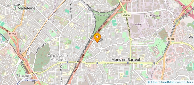 localisation de l'entreprise SOCIETE D'ETUDES, CONSEIL ET D'ASSISTANCE AUX OPTICIENS  MONS-EN-BARUL