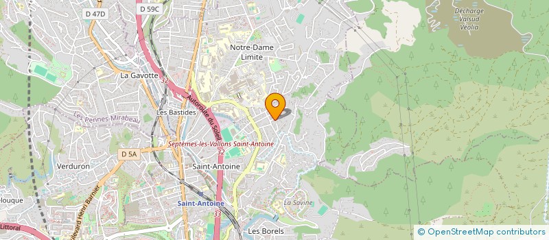 localisation de l'entreprise SOCIETE D ETUDES CONTRE LA CORROSION INT à MARSEILLE