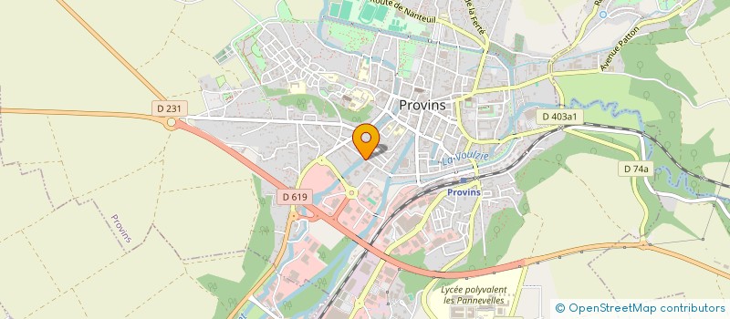 localisation de l'entreprise SOCIETE D'ETUDES DE MATIERES PLASTIQUES à PROVINS