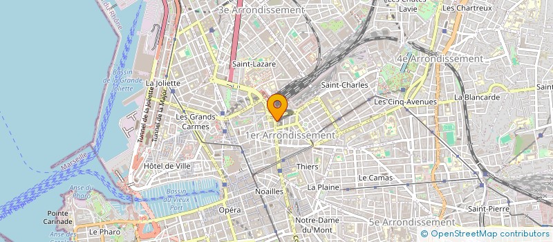 localisation de l'entreprise SOCIETE D'ETUDES DE TRAVAUX ET ENTRETIEN à MARSEILLE