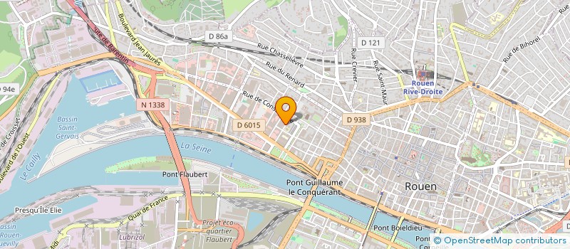 localisation de l'entreprise SOCIETE D'ETUDES DU BATIMENT ET DES TRAVAUX PUBLICS à ROUEN
