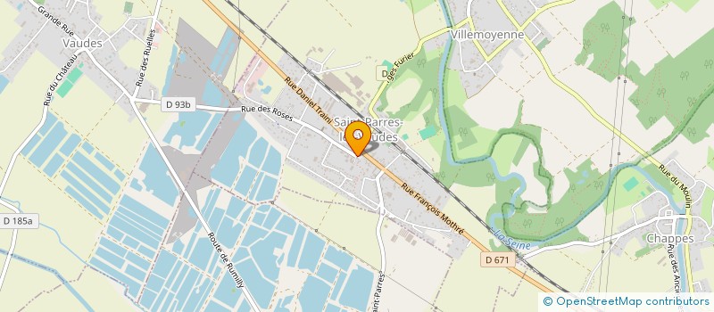 localisation de l'entreprise SOCIETE D'ETUDES EN COURTAGE D'ASSURANCES SECASSUR  TROYES