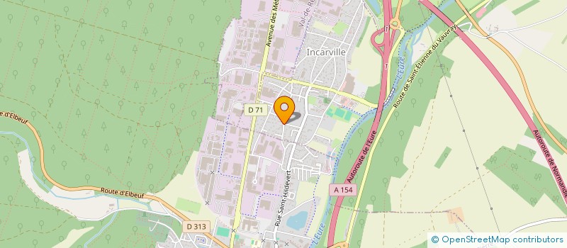 localisation de l'entreprise SOCIETE D'ETUDES ET D'EXPERTISES  INCARVILLE