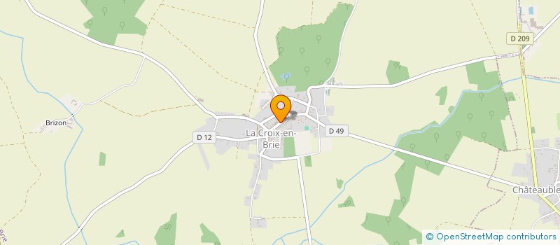 localisation de l'entreprise SOCIETE D'ETUDES ET DE CONSEIL EN INFORMATIQUE APPLIQUEE à LA CROIX-EN-BRIE