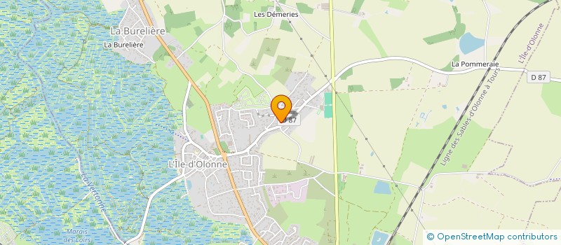 localisation de l'entreprise SOCIETE D'ETUDES ET DE CONSTRUCTION SYLLA FRANCE  L'ILE-D'OLONNE