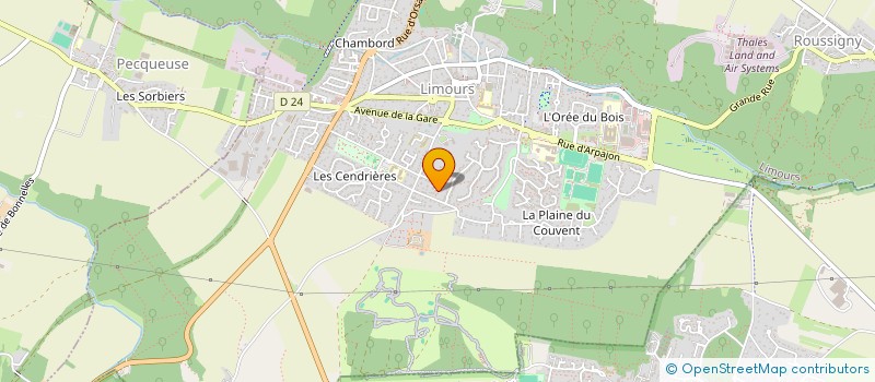 localisation de l'entreprise SOCIETE D ETUDES ET DE MAITRISE D OEUVRE à LIMOURS