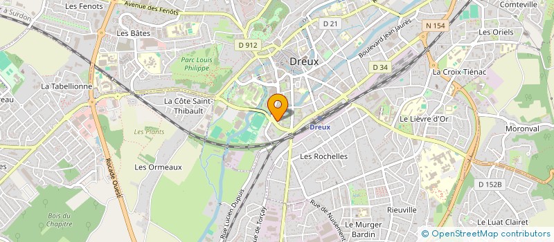 localisation de l'entreprise SOCIETE D ETUDES ET DE PROMOTION à DREUX