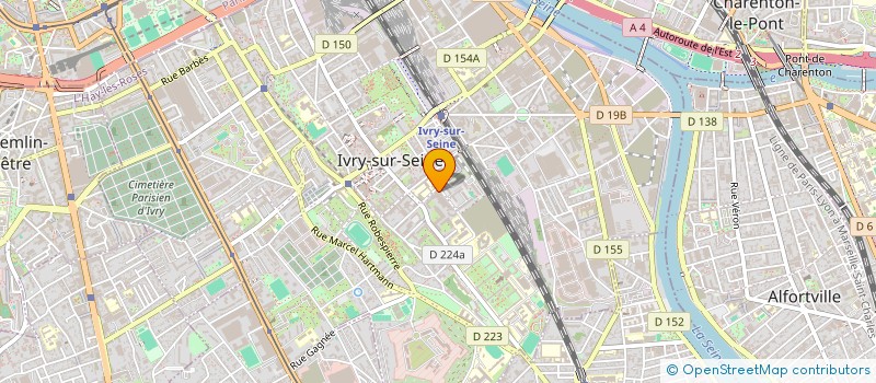 localisation de l'entreprise SOCIETE D'ETUDES ET DE REALISATION D'INSTALLATIONS DE SECURITE à IVRY-SUR-SEINE