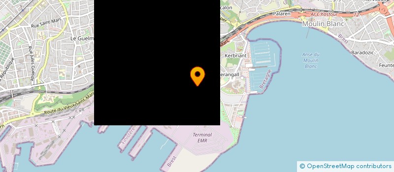 localisation de l'entreprise SOCIETE D'ETUDES ET DE REALISATIONS ASSISTEES PAR ORDINATEURS à BREST