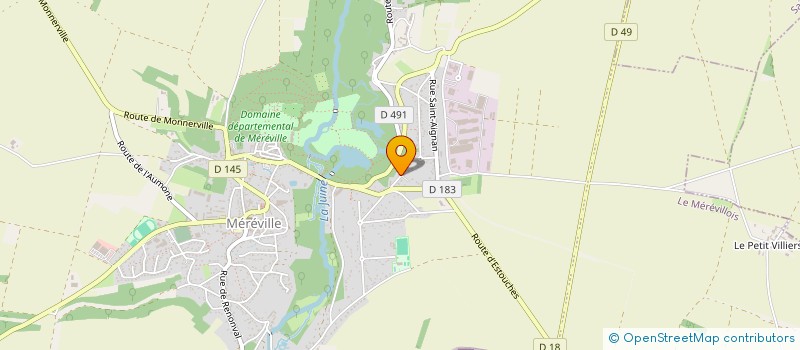 localisation de l'entreprise SOCIETE D ETUDES ET DE REALISATIONS DE BATIMENT ESSONNOISE à LE MEREVILLOIS