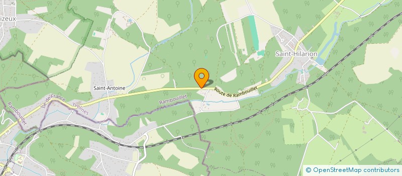 localisation de l'entreprise SOCIETE D'ETUDES ET DE REALISATIONS ELECTRO MECANIQUE SEREM  SAINT-HILARION