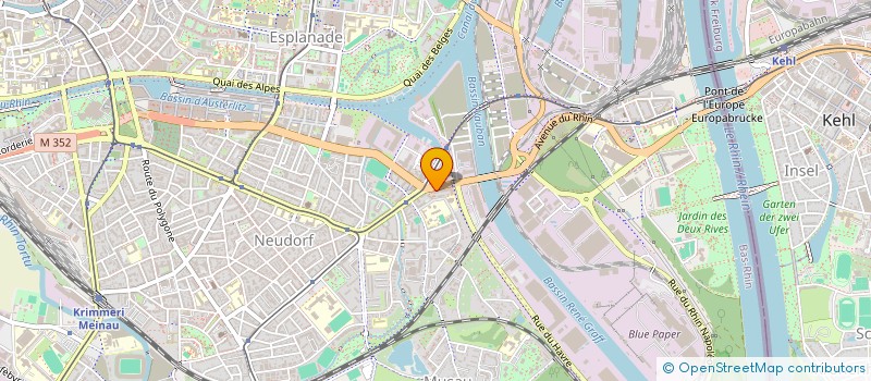 localisation de l'entreprise SOCIETE D'ETUDES ET DE REALISATIONS IMMOBILIERES ET FONCIERES 3B à STRASBOURG