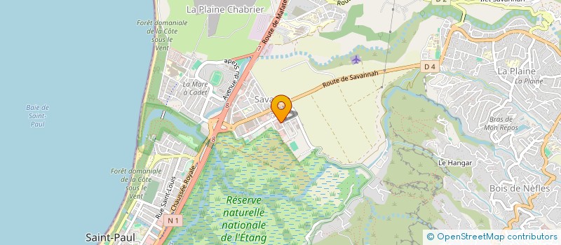 localisation de l'entreprise SOCIETE D'ETUDES ET DE RECHERCHES POUR L'INNOVATION ET LE DEVELOPPEMENT à SAINT-PAUL