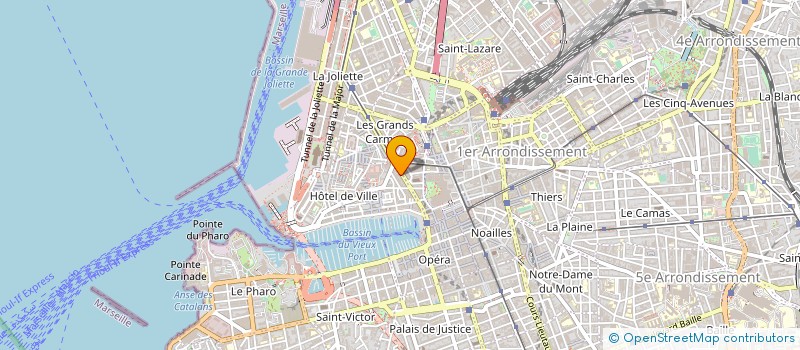 localisation de l'entreprise SOCIETE D ETUDES ET DE SERVICES DES COMMERCANTS INDUSTRIELS ET ARTISANS DE MARSEILLE ET SA REGION à MARSEILLE