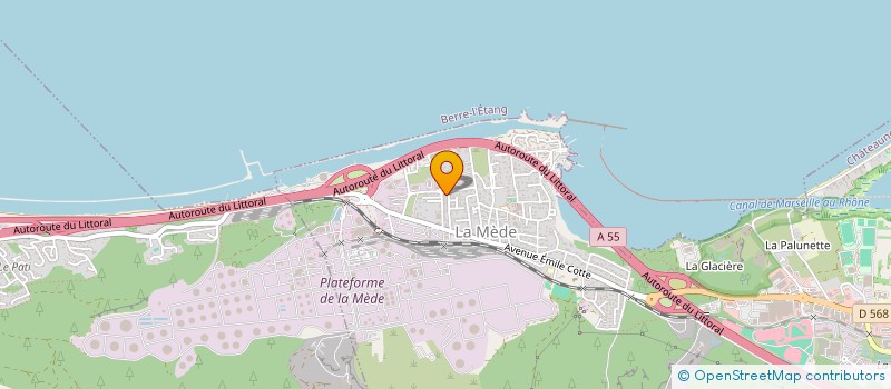 localisation de l'entreprise SOCIETE D'ETUDES ET DE TRAVAUX PUBLICS  CHATEAUNEUF-LES-MARTIGUES