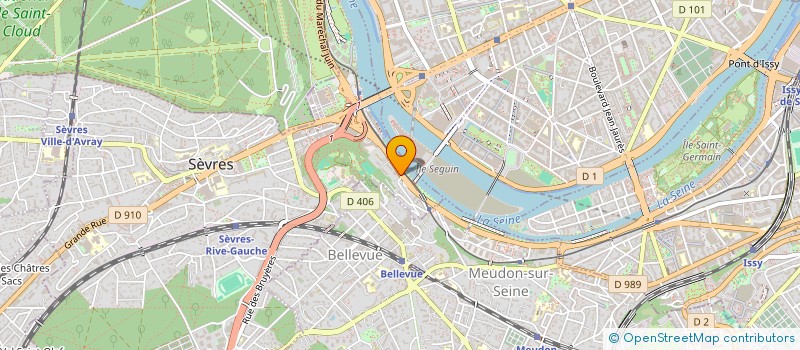 localisation de l'entreprise SOCIETE D'ETUDES ET DEVELOPPEMENT DE NOUVEAUX ACTIFS à SEVRES