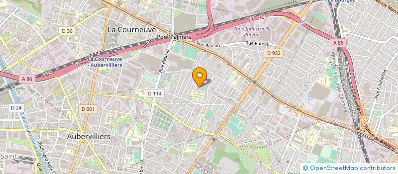 localisation de l'entreprise SOCIETE D'ETUDES ET SERVICES à AUBERVILLIERS