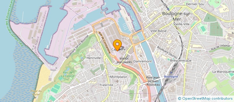 localisation de l'entreprise SOCIETE D'ETUDES ET SERVICES POUR L'ASSAINISSEMENT ET LA REGULATION à BOULOGNE-SUR-MER