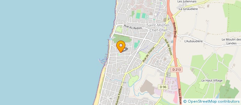 localisation de l'entreprise SOCIETE D ETUDES ET TRAVAUX  SAINT-MICHEL-CHEF-CHEF