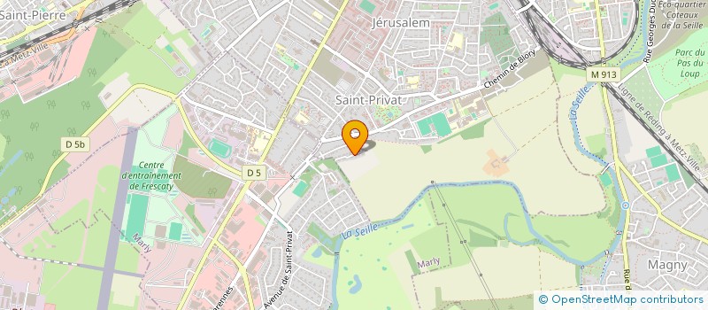 localisation de l'entreprise SOCIETE D'ETUDES ET TRAVAUX DU BATIMENT à MONTIGNY LES METZ