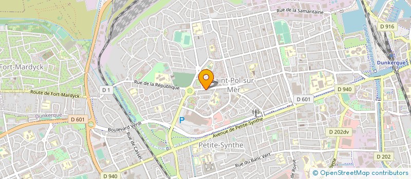 localisation de l'entreprise SOCIETE D'ETUDES ET TRAVAUX TOPOGRAPHIQUES à DUNKERQUE