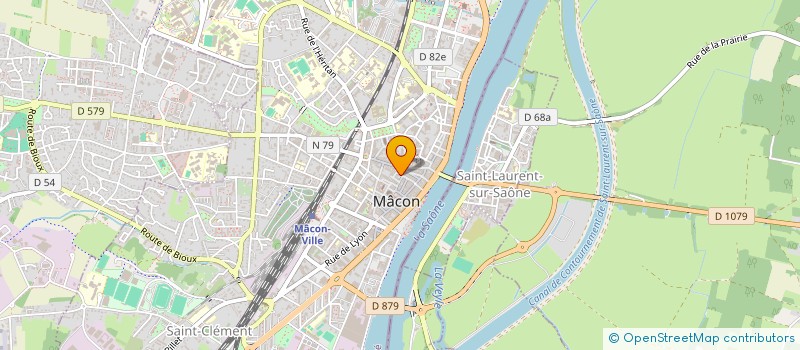 localisation de l'entreprise SOCIETE D'ETUDES MACONNAISES à MACON