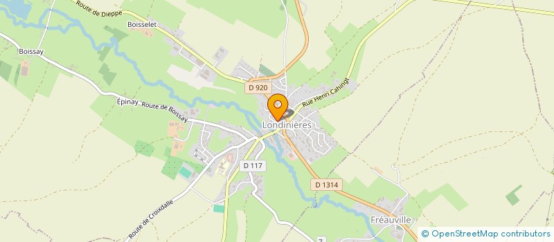 localisation de l'entreprise SOCIETE D'ETUDES RENOVATION ET AMELIORATION à LONDINIERES