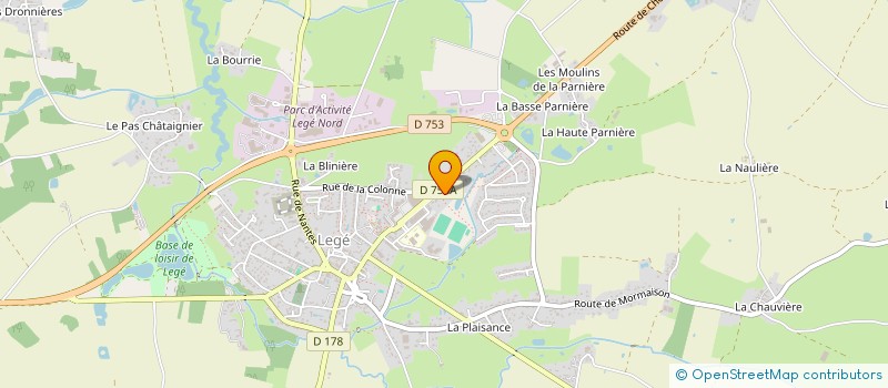 localisation de l'entreprise SOCIETE D'EXERCICE LIBERAL A RESPONSABILITE LIMITEE CHRISTELE DAVODEAU - ANTHONY DUVAL  LEGE