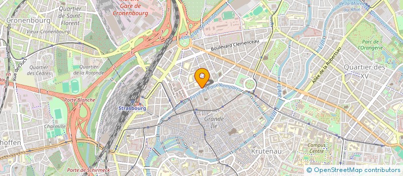 localisation de l'entreprise SOCIETE D'EXERCICE LIBERAL A RESPONSABILITE LIMITEE DE CHIRURGIEN - DENTISTE DES DOCTEURS DE PAPE ET GUTH à STRASBOURG