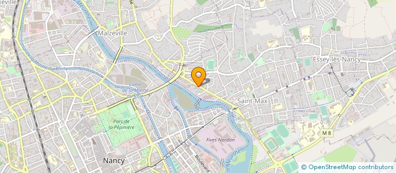 localisation de l'entreprise SOCIETE D'EXERCICE LIBERAL DE PHARMACIENS D'OFFICINE DES EPIS  SAINT-MAX