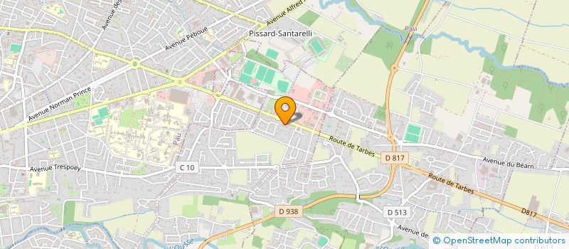 localisation de l'entreprise SOCIETE D'EXERCICE LIBERAL DE VETERINAIRES VET & CO à BIZANOS