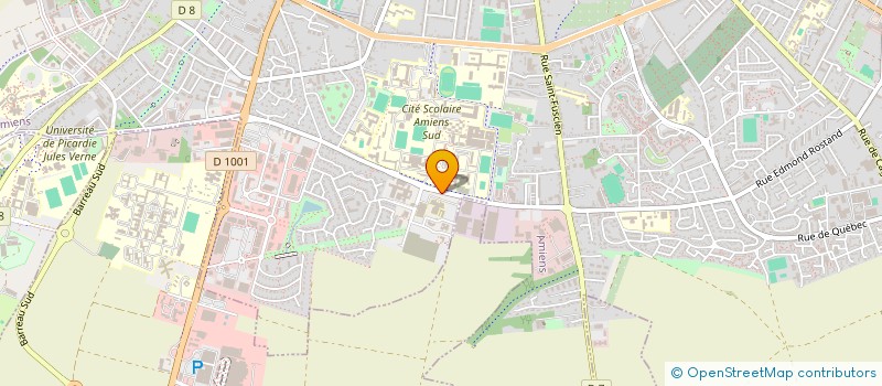 localisation de l'entreprise SOCIETE D'EXERCICE LIBERAL DES DOCTEURS AVINEE BEGUIN DE LAVERNHE KUGENER ET MALLET  AMIENS