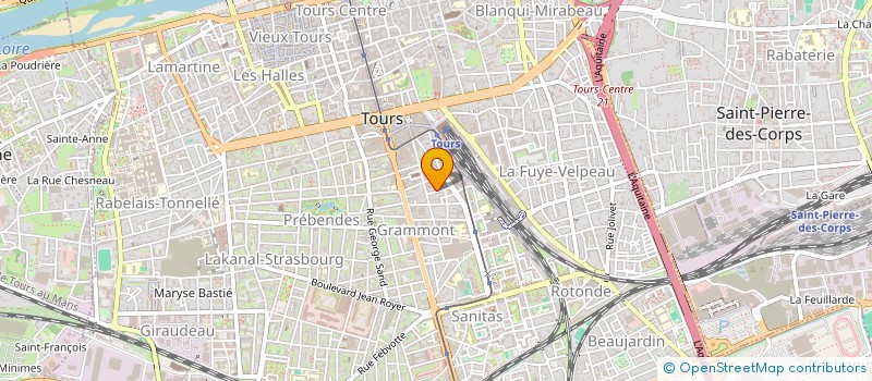 localisation de l'entreprise SOCIETE D'EXERCICE LIBERAL FRANCOIS LECREUX,GUILLAUME SIVIGNY ET SYLVAIN DUHARD ,GEOMETRES EXPERTS ASSOCIES à TOURS