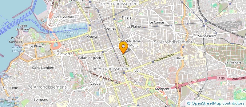 localisation de l'entreprise SOCIETE D'EXERICE LIBERAL A RESPONSABILITE LIMITEE FABRICE GOUBARD, CHRISTOPHE GOUBARD, GISELE LAVEISSIERE, NOTAIRES ASS à MARSEILLE