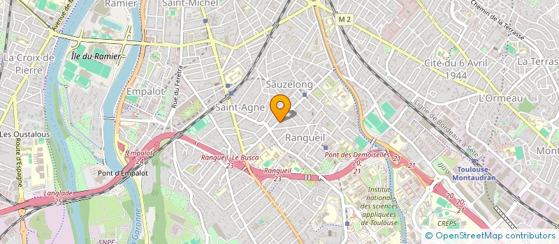 localisation de l'entreprise SOCIETE D'EXPANSION DE PEINTURE DE L'ENTREPRISE MORGO à TOULOUSE