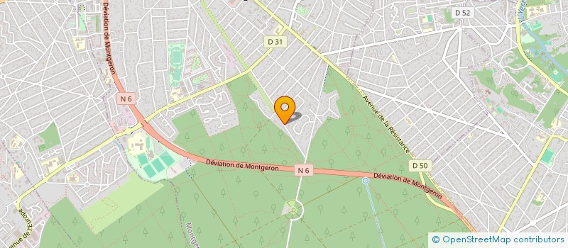 localisation de l'entreprise SOCIETE D EXPANSION DES MATERIAUX DE CONSTRUCTION DE MONTGERON à MONTGERON