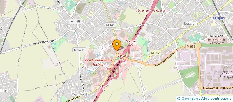 localisation de l'entreprise SOCIETE D'EXPANSION MEUBLES D'ART  FACHES-THUMESNIL