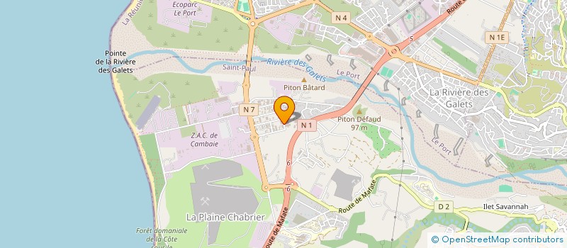 localisation de l'entreprise SOCIETE D'EXPERIMENTATION DE GENIE ET DE CONTROLE à SAINT-PAUL
