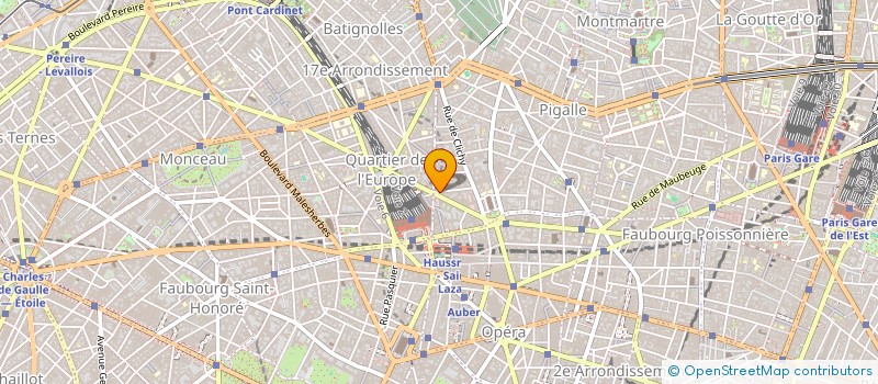 localisation de l'entreprise SOCIETE D EXPERT  PARIS