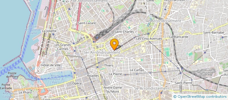 localisation de l'entreprise SOCIETE D'EXPERTISE COMPTABLE à MARSEILLE